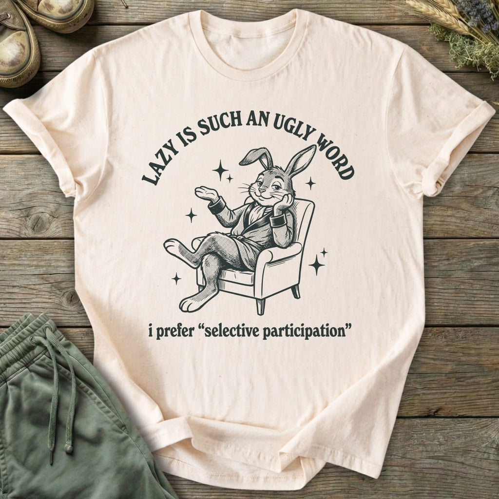 Printify T-Shirt Selective Participation T-Shirt