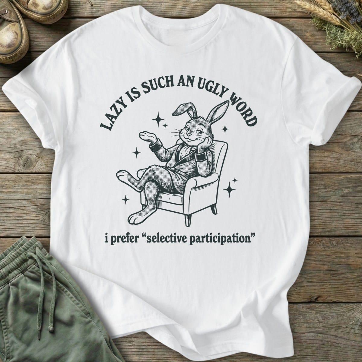 Printify T-Shirt Selective Participation T-Shirt