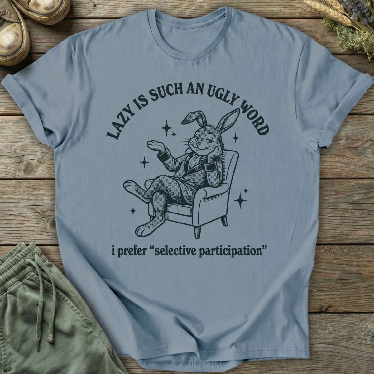 Printify T-Shirt Selective Participation T-Shirt