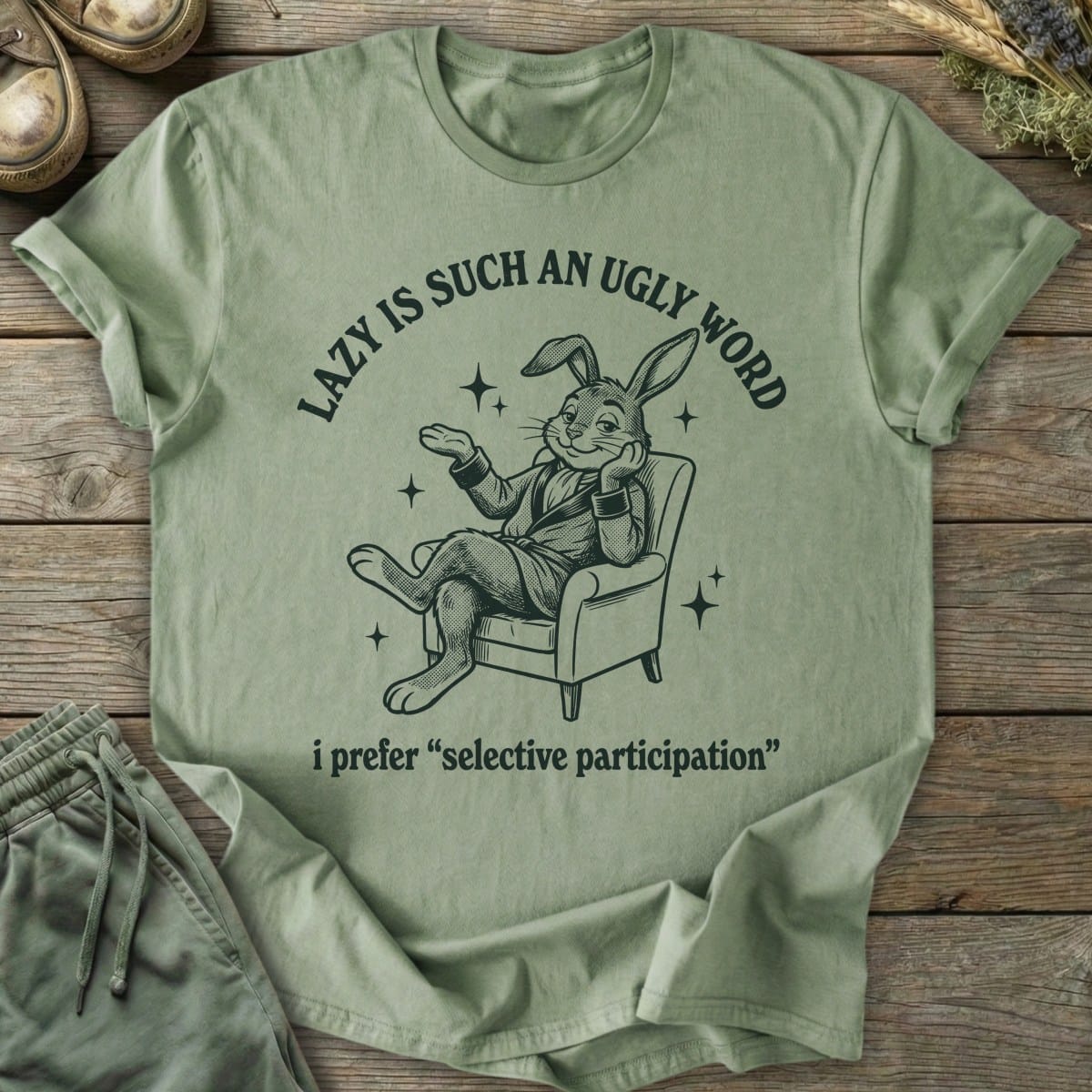 Printify T-Shirt Selective Participation T-Shirt