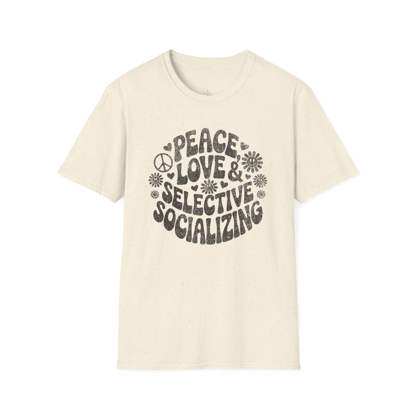 Printify T-Shirt Selective Socializing T-Shirt