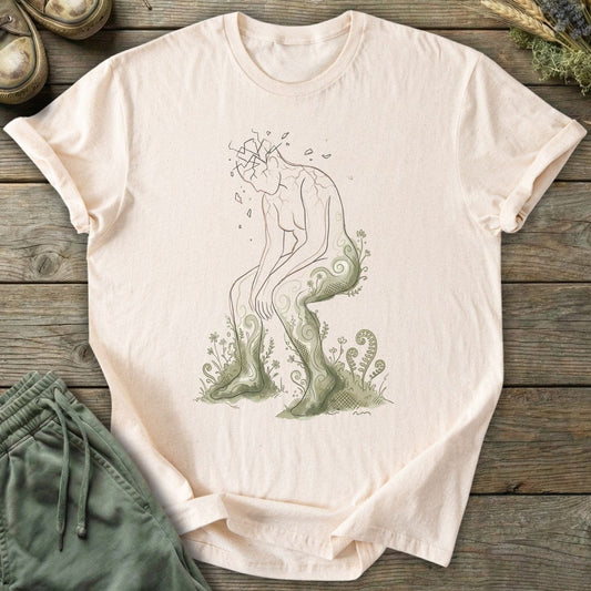 Printify T-Shirt Shattered Head T-Shirt