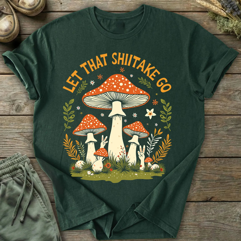Printify T-Shirt Shiitake Go T-Shirt