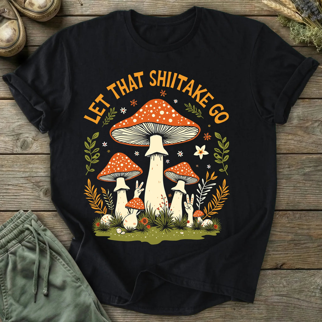 Printify T-Shirt Shiitake Go T-Shirt