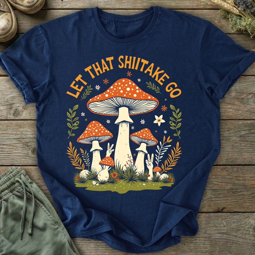 Printify T-Shirt Shiitake Go T-Shirt