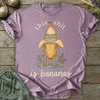 Printify T-Shirt Shit Is Bananas Frog T-Shirt