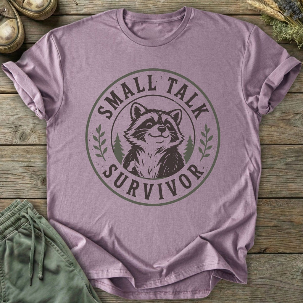 Printify T-Shirt Small Talk Survivor T-Shirt