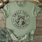 Printify T-Shirt Small Talk Survivor T-Shirt