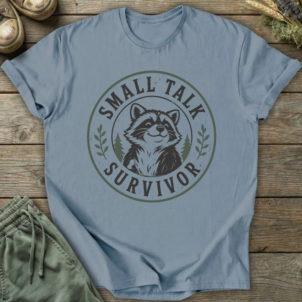 Printify T-Shirt Small Talk Survivor T-Shirt