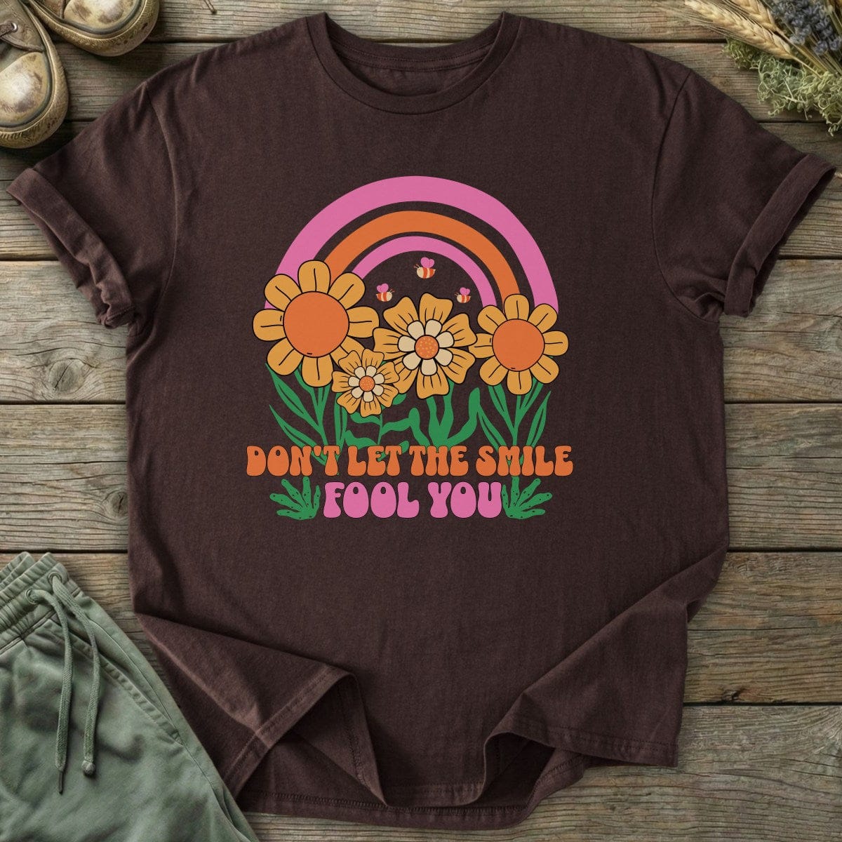 Printify T-Shirt Smile Fools You T-Shirt