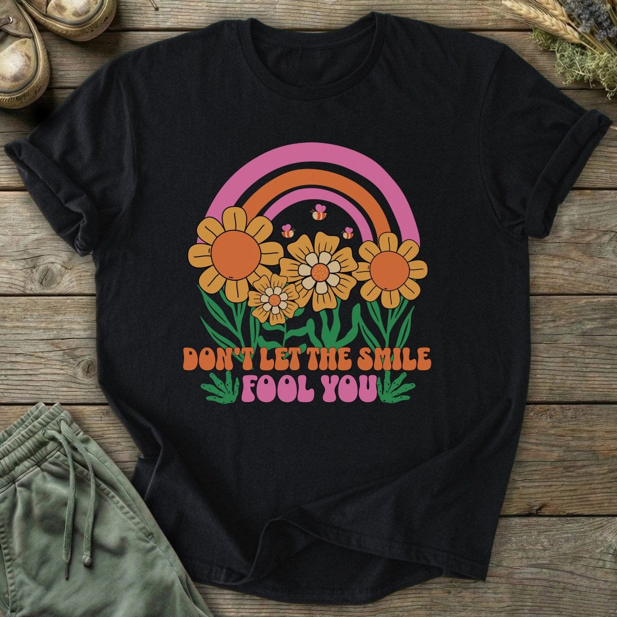 Printify T-Shirt Smile Fools You T-Shirt