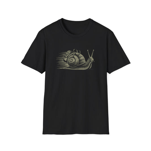 Printify T-Shirt Snail on Trail T-Shirt