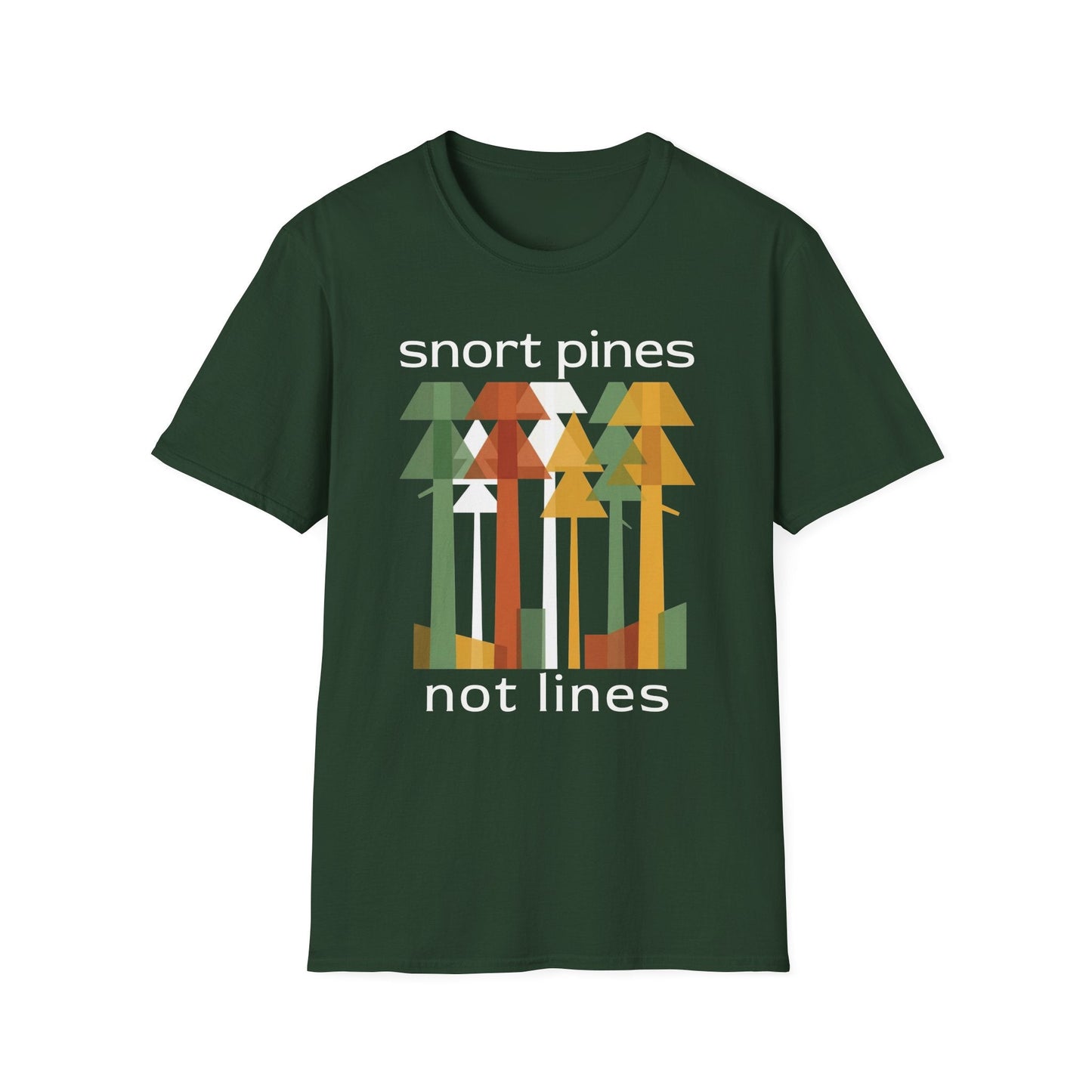Printify T-Shirt Snort Pines T-Shirt