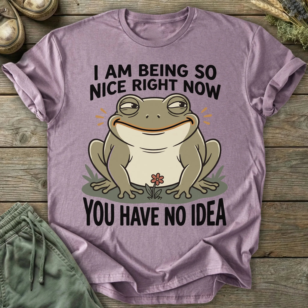 Printify T-Shirt So Nice Right Now T-Shirt