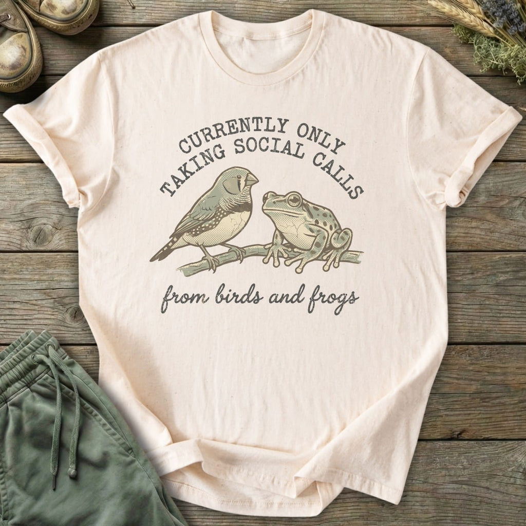Printify T-Shirt Social Calls T-Shirt