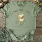 Printify T-Shirt Socialize Research T-Shirt