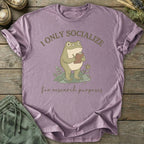 Printify T-Shirt Socialize Research T-Shirt