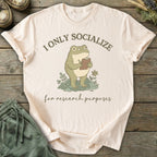 Printify T-Shirt Socialize Research T-Shirt