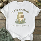 Printify T-Shirt Socialize Research T-Shirt