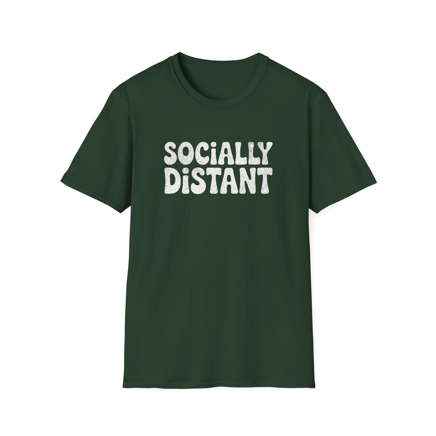 Printify T-Shirt Socially Distant T-Shirt