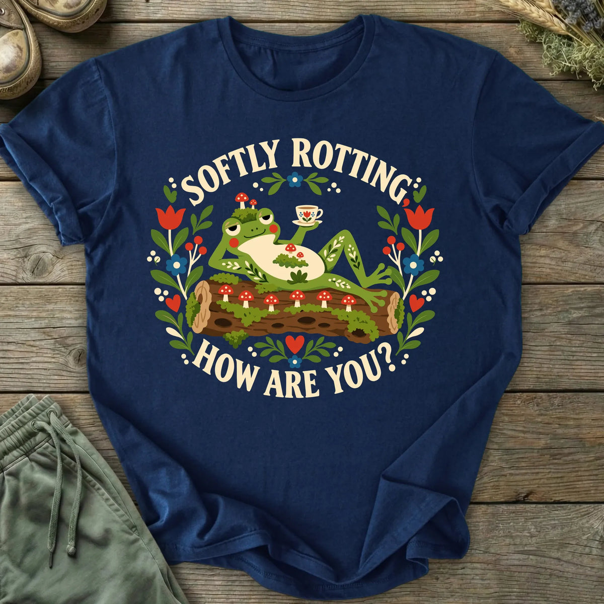 Printify T-Shirt Softly Rotting T-Shirt