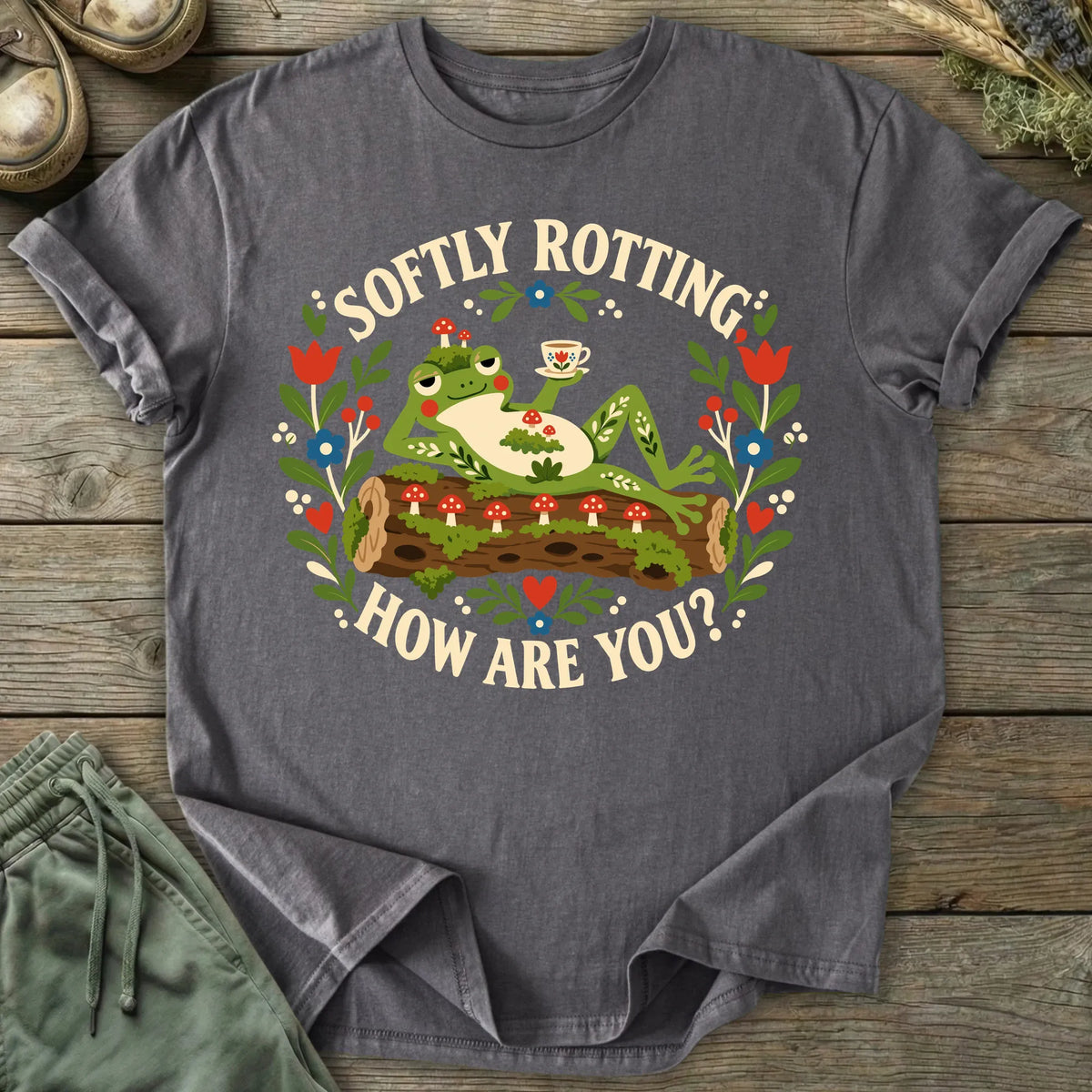 Printify T-Shirt Softly Rotting T-Shirt