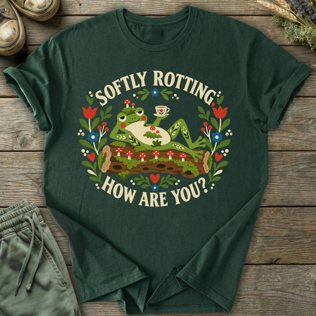 Printify T-Shirt Softly Rotting T-Shirt