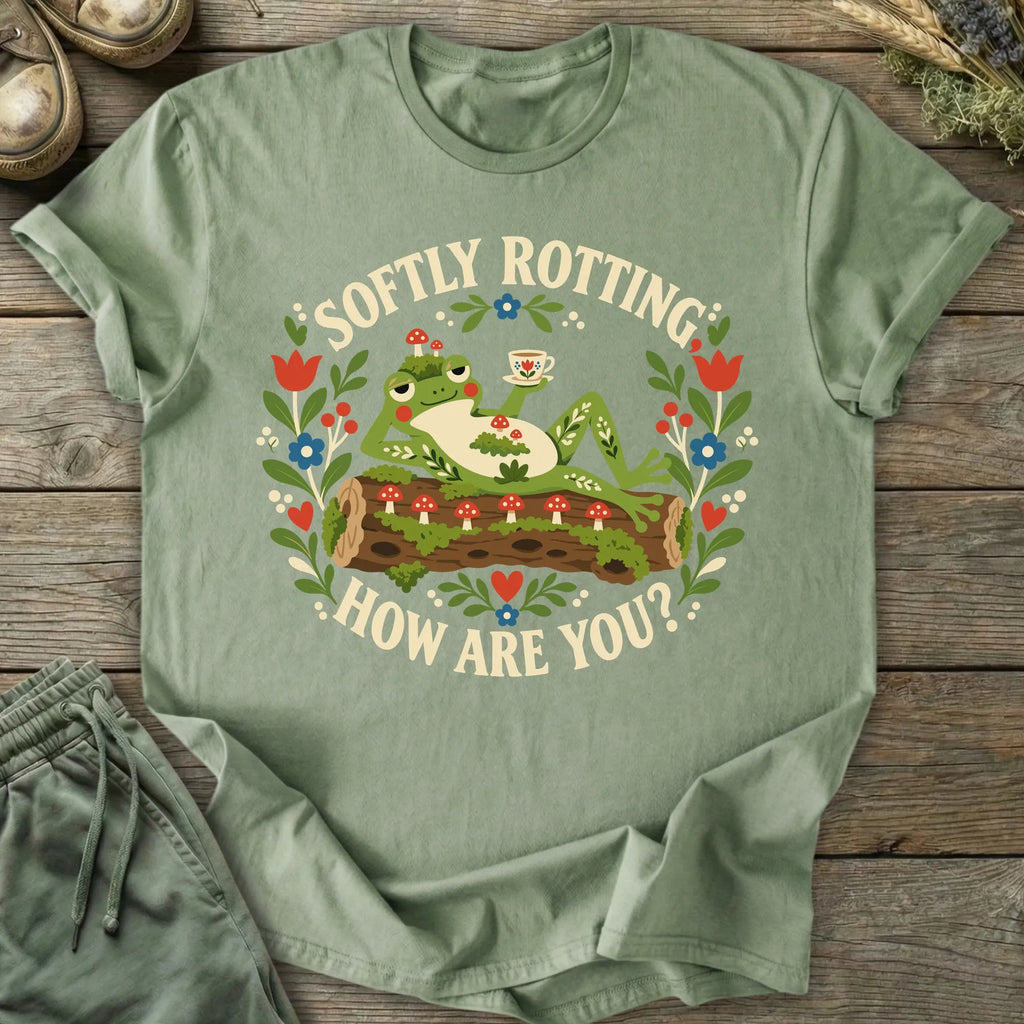 Printify T-Shirt Softly Rotting T-Shirt