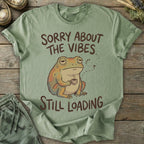 Printify T-Shirt Sorry About The Vibes T-Shirt
