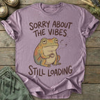 Printify T-Shirt Sorry About The Vibes T-Shirt