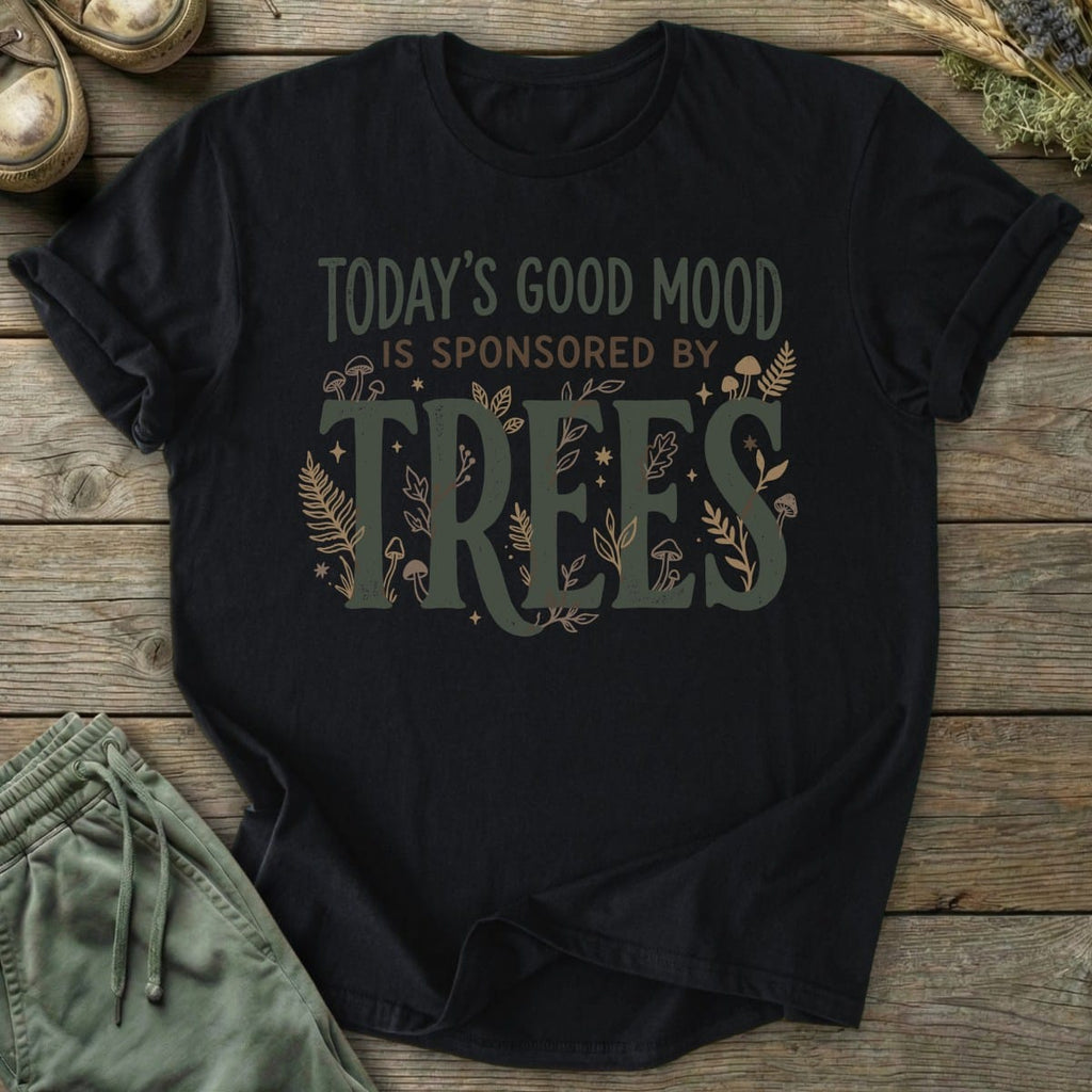 Printify T-Shirt Sponsored By Trees T-Shirt