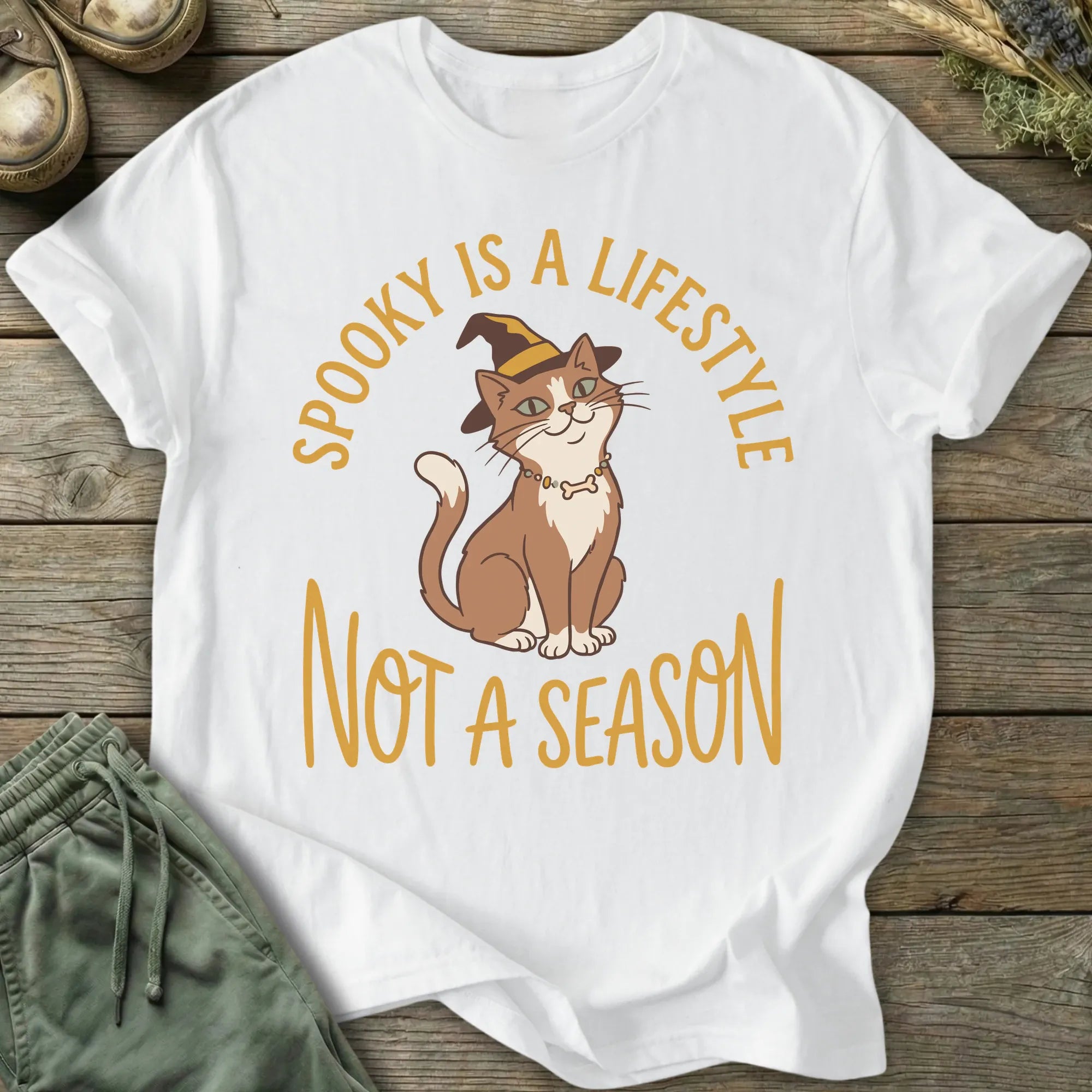Printify T-Shirt Spooky Lifestyle T-Shirt
