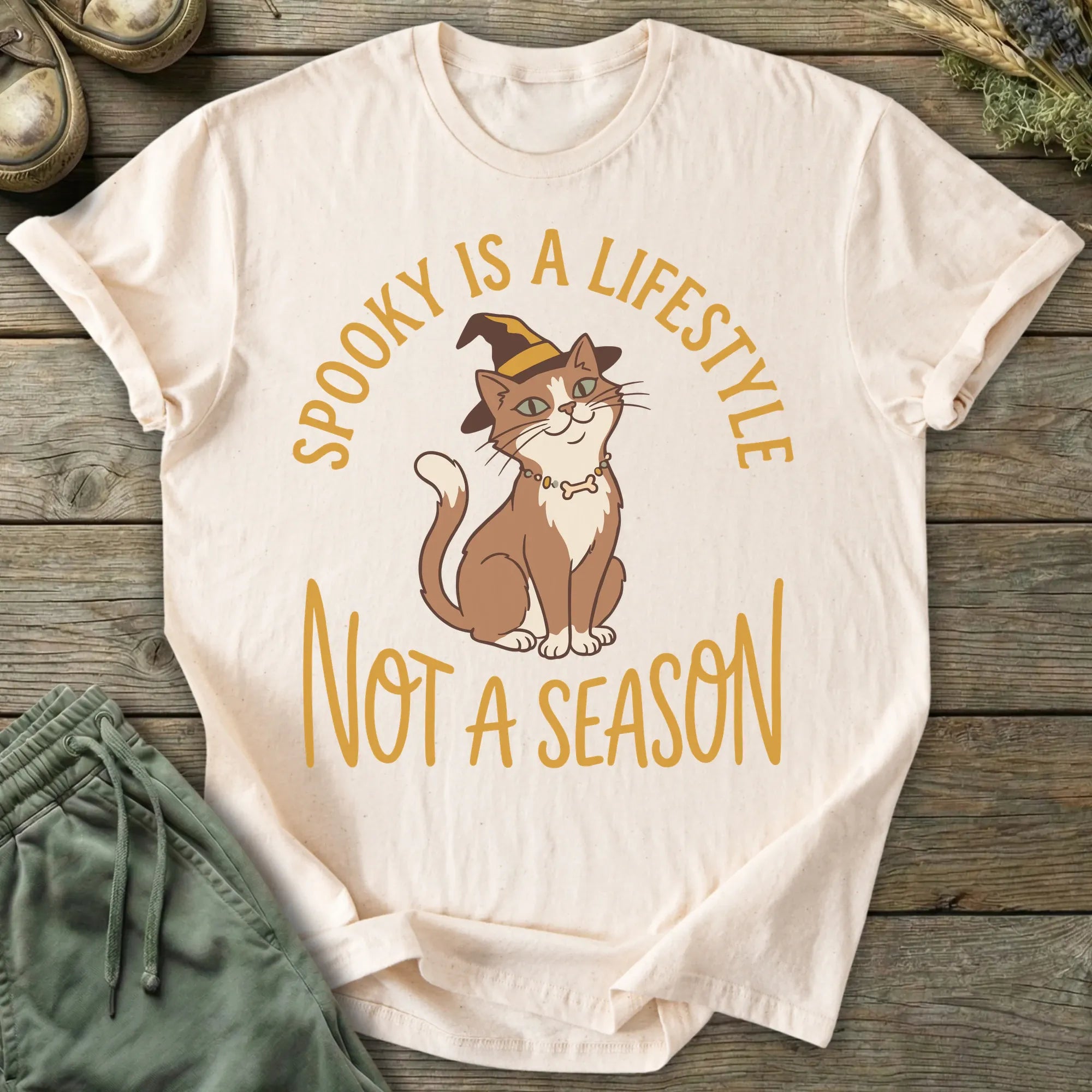 Printify T-Shirt Spooky Lifestyle T-Shirt