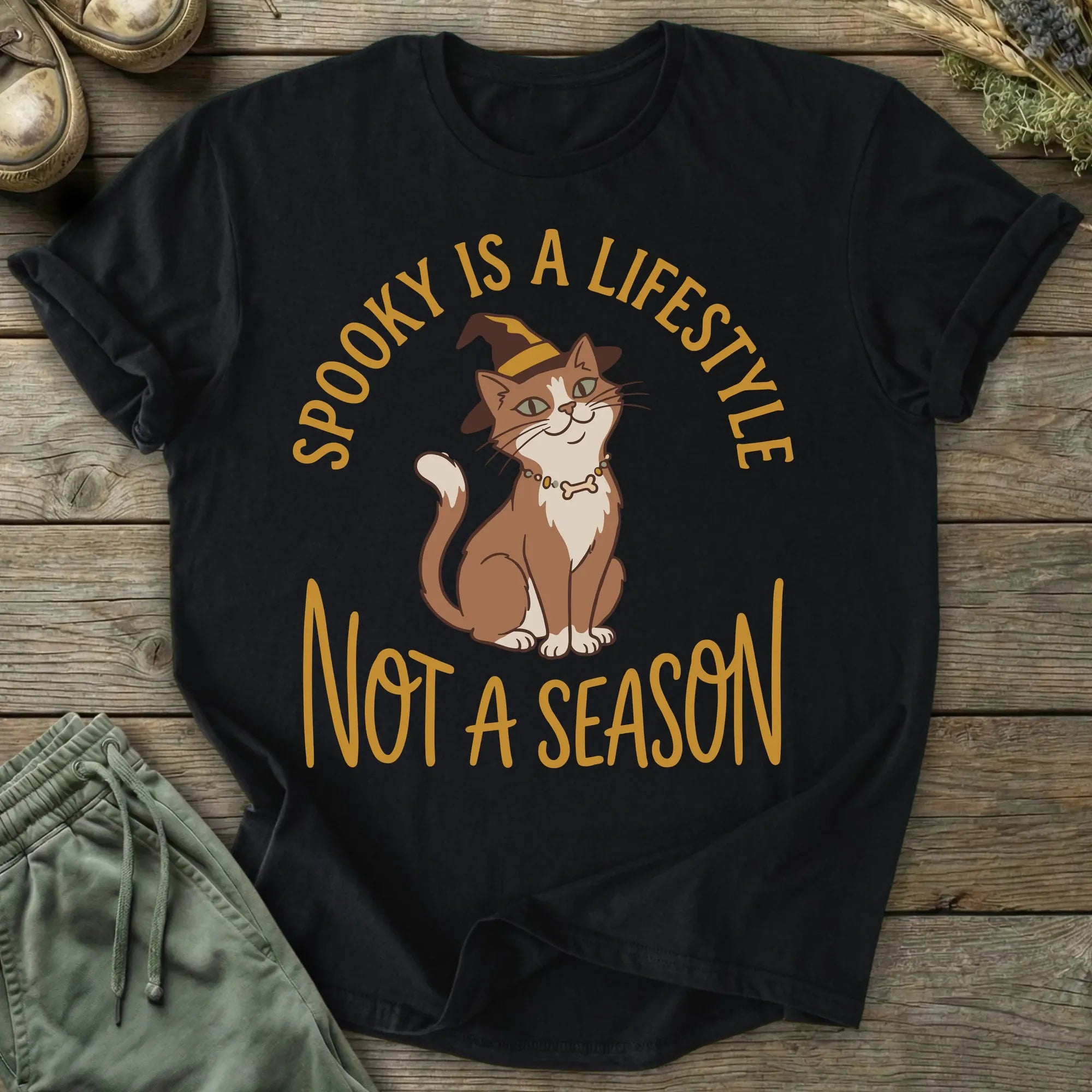 Printify T-Shirt Spooky Lifestyle T-Shirt
