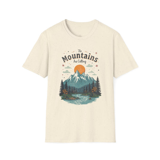 Printify T-Shirt Stars Mountains Are Calling T-Shirt