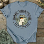 Printify T-Shirt Start A Sentence T-Shirt