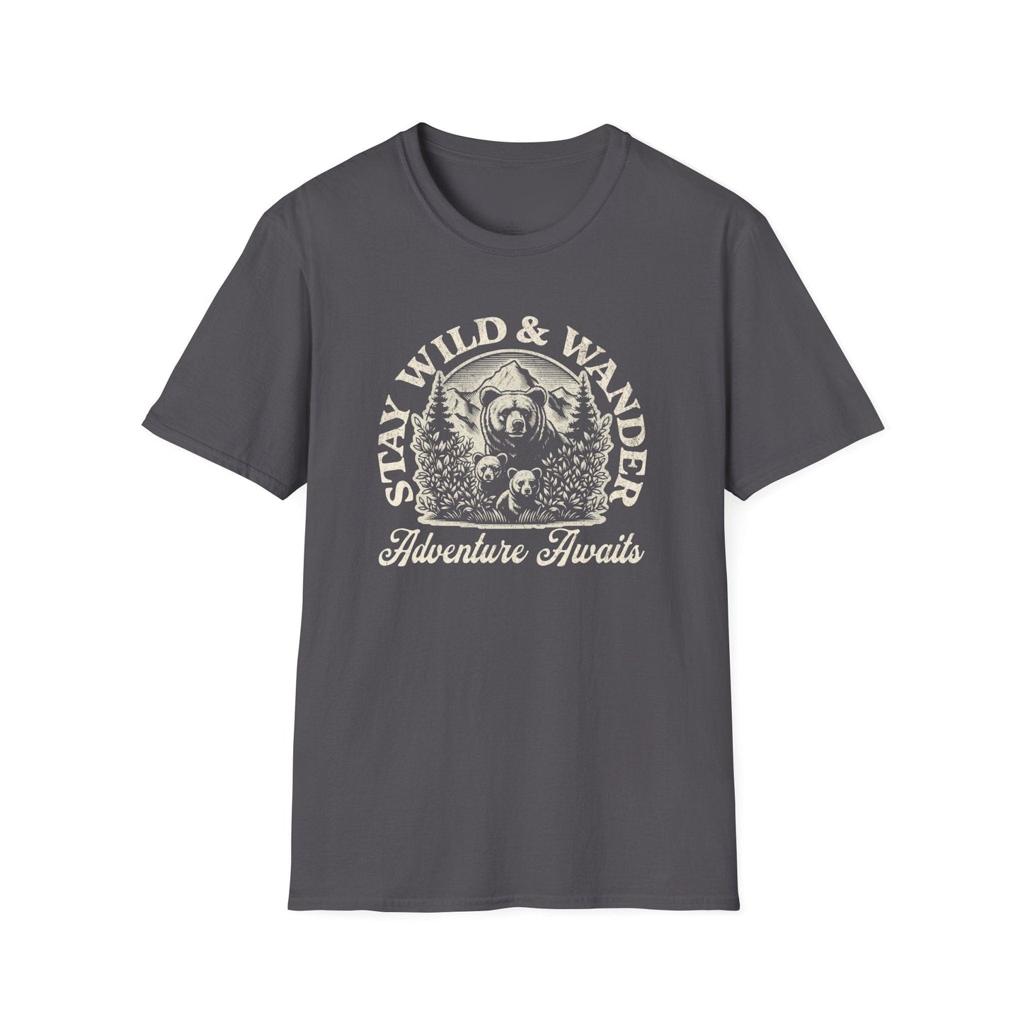 Printify T-Shirt Stay Wild and Wander T-Shirt