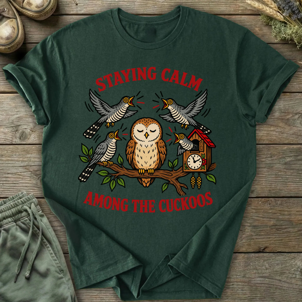 Printify T-Shirt Staying Calm T-Shirt
