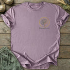 Printify T-Shirt Stepping Green Pocket Logo