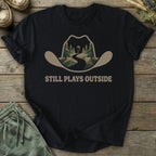 Printify T-Shirt Still Plays Outside Hat T-Shirt