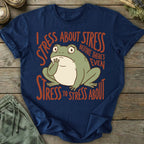 Printify T-Shirt Stress About Stress T-Shirt