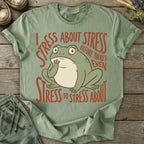 Printify T-Shirt Stress About Stress T-Shirt