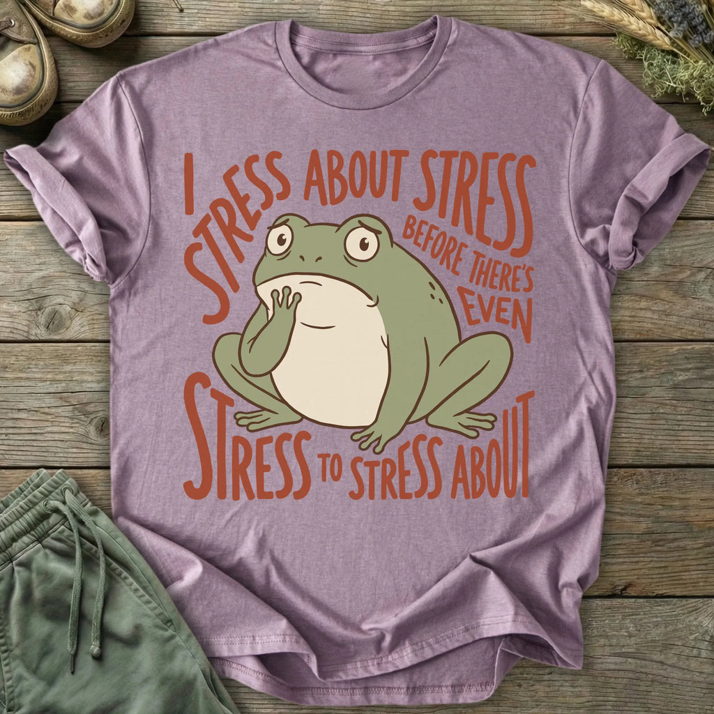 Printify T-Shirt Stress About Stress T-Shirt