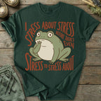 Printify T-Shirt Stress About Stress T-Shirt