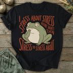 Printify T-Shirt Stress About Stress T-Shirt