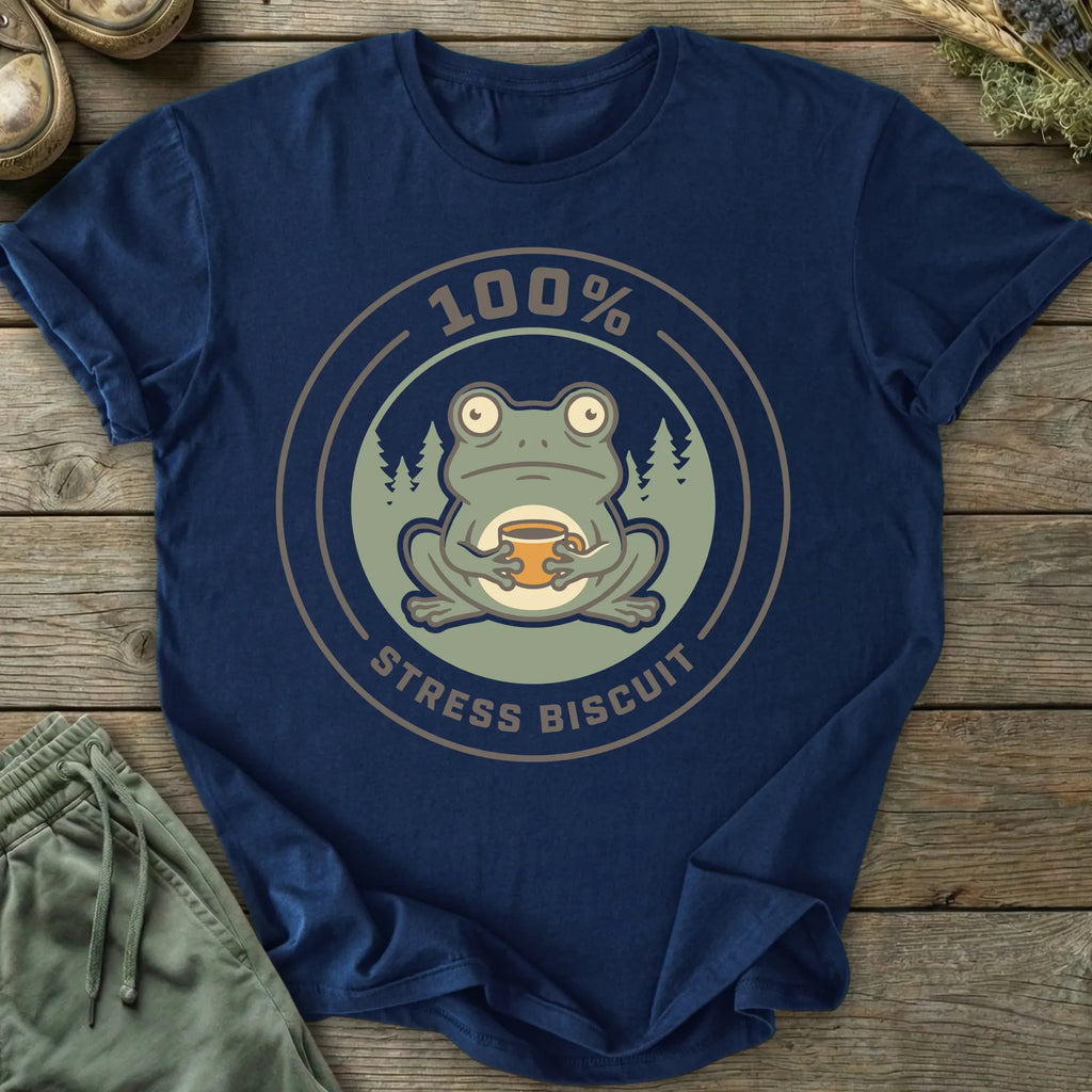 Printify T-Shirt Stress Biscuit T-Shirt