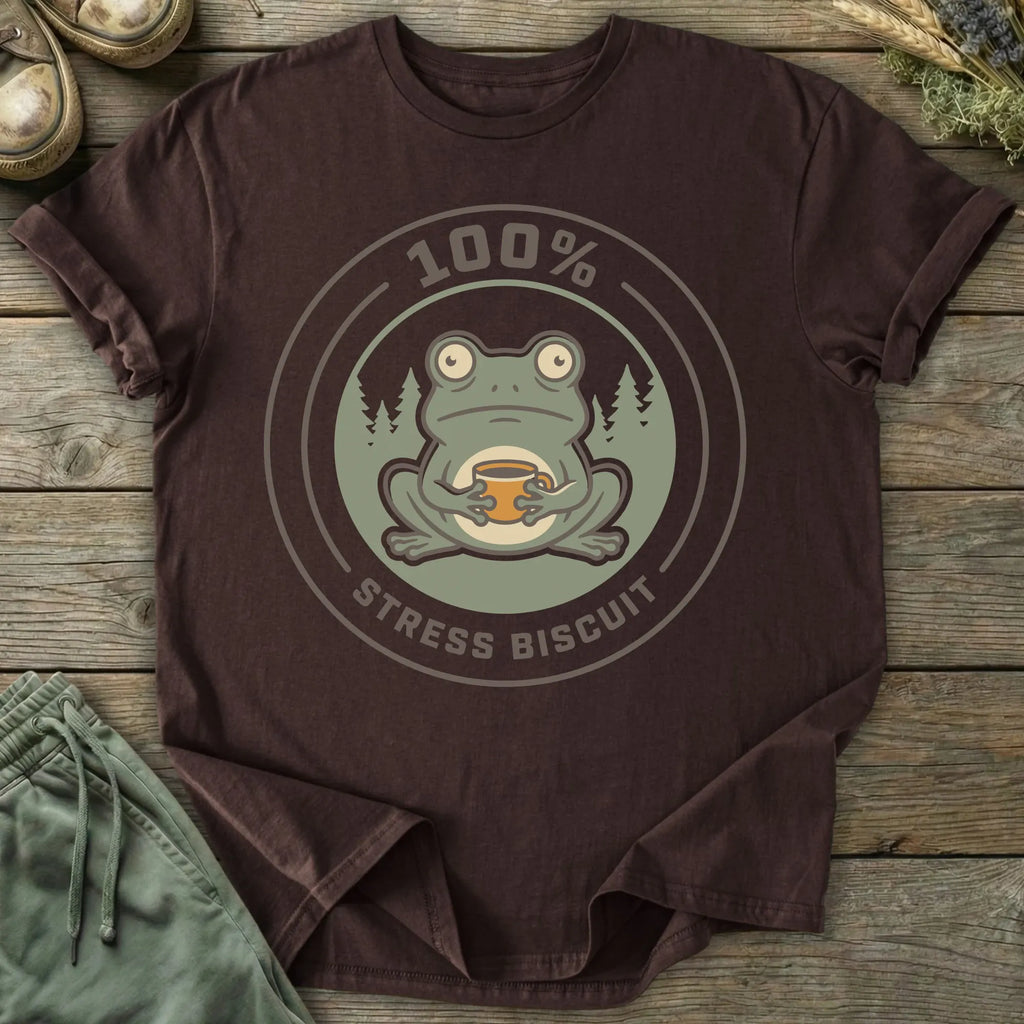 Printify T-Shirt Stress Biscuit T-Shirt