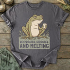 Printify T-Shirt Stressed And Melting T-Shirt