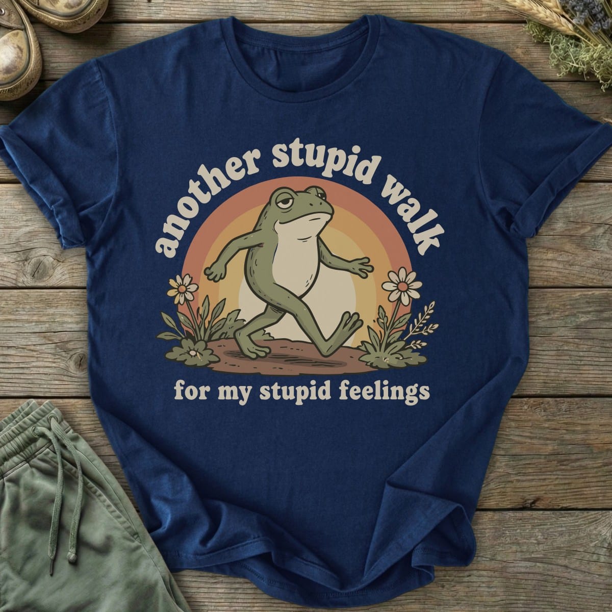 Printify T-Shirt Stupid Feelings T-Shirt