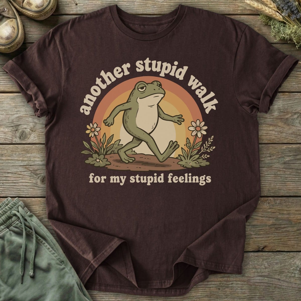 Printify T-Shirt Stupid Feelings T-Shirt